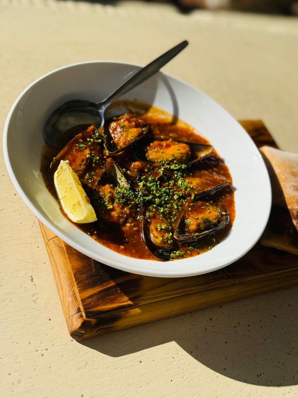 Effe Honger Moules Hugenots Mossels